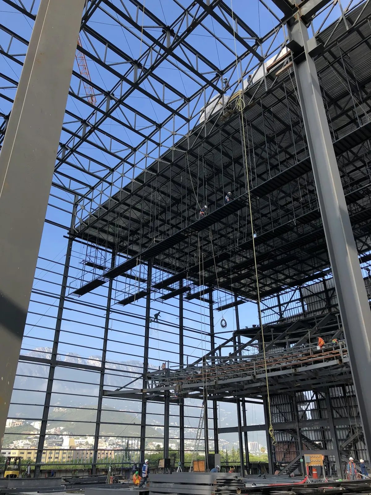 Steel Structure project by PakNest Builders